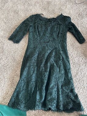 crochet overlay dress eliza j Eliza J Size 2 Pink Crochet Lace Overlay Sleeveles Shift Dress